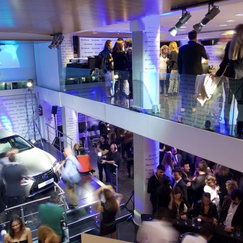 Presentación de Lexus con Bertín Osborne por Tangram