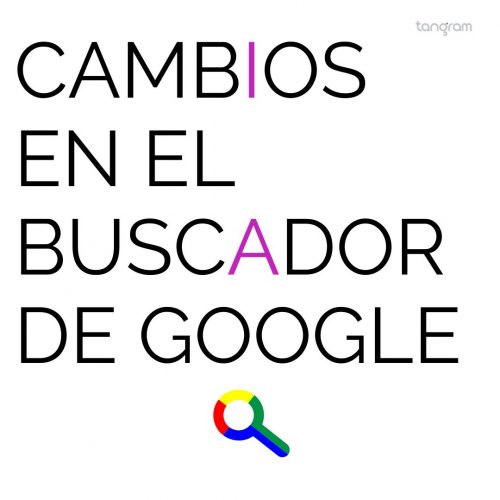Cambios en el buscador de Google